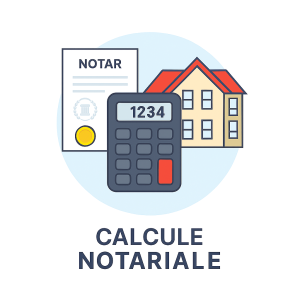 Calculator taxe notariale în România
