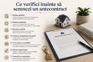 semnare antecontract de vanzare cumparare la notar documente si acte verificate