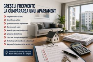Cumpărători care analizează documentele înainte de achiziția unei garsoniere sau a unui apartament