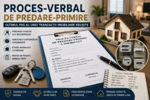 Ultimul pas al unei tranzacții imobiliare reușite